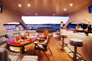 Heesen Motor yacht BLIND DATE Sundeck